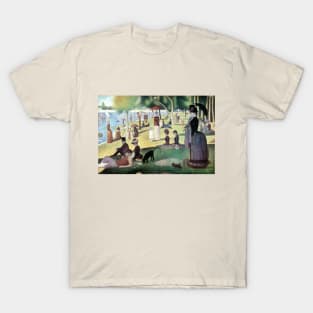 A Sunday Afternoon by Georges Seurat T-Shirt